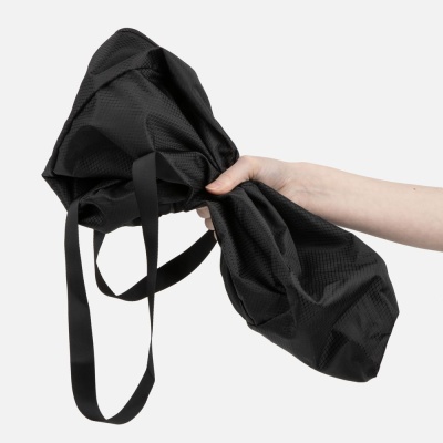 Спортивная сумка Ligero, черная от martvrn.ru