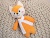 Мягкая игрушка Beastie Toys, лисенок с белым шарфом от martvrn.ru