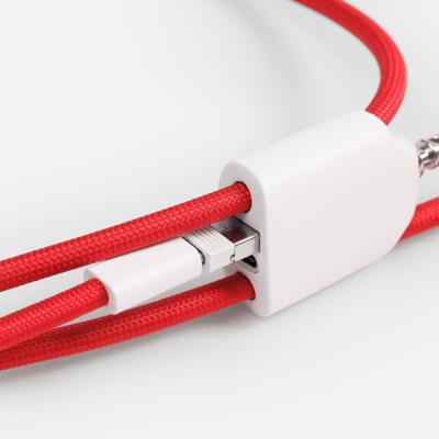 Кабель-ланьярд energyFlex Pro, красный от martvrn.ru