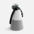 Bluetooth-колонка с беспроводной зарядкой и подсветкой Cone Sonance, серая от martvrn.ru