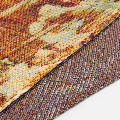 Плед Multicolor Net на заказ, S, полушерсть от martvrn.ru