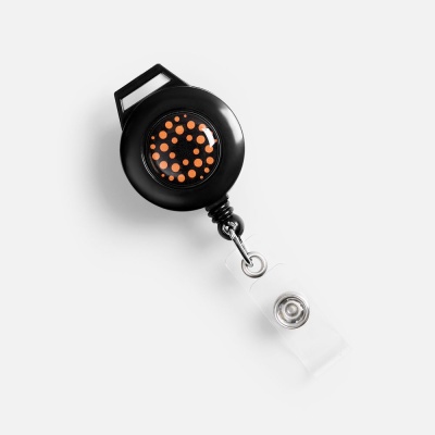 Ретрактор Attach New с ушком под ленту, черный от martvrn.ru