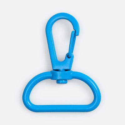 Застежка-карабин Snap Hook, L, голубая от martvrn.ru