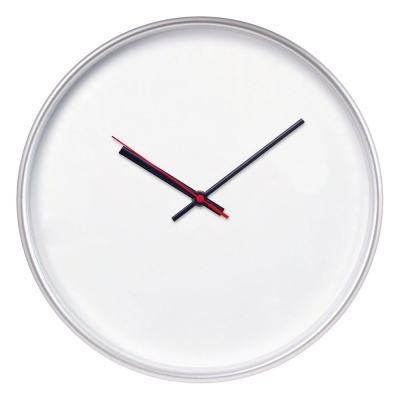 Часы настенные ChronoTop, серебристые от martvrn.ru