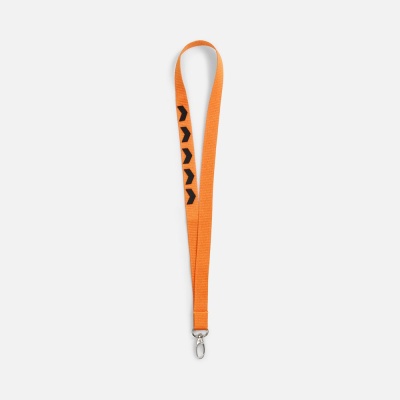 Лента для бейджа Pin, оранжевая от martvrn.ru
