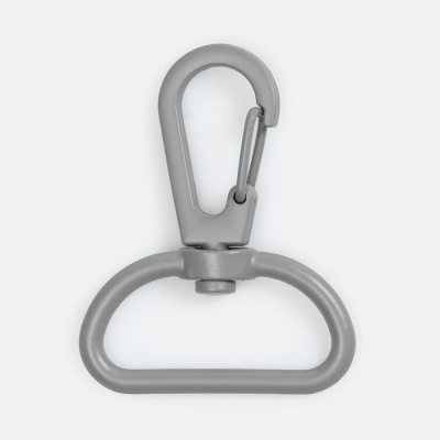 Застежка-карабин Snap Hook, L, серая от martvrn.ru