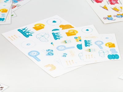 Наклейки ПВХ Sticker Pack на заказ, M от martvrn.ru