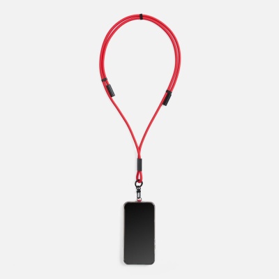 Кабель-ланьярд energyFlex Power Delivery 60 Вт, красный от martvrn.ru