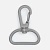 Застежка-карабин Snap Hook, L, серая от martvrn.ru