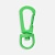 Застежка-карабин Snap Hook, S, зеленый неон от martvrn.ru