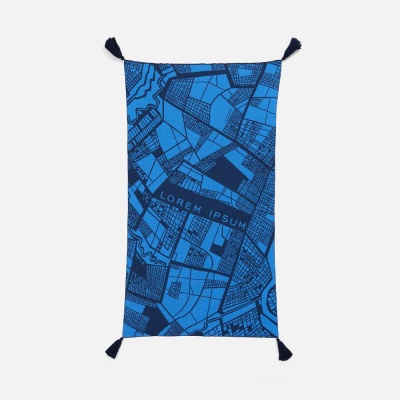 Плед на заказ Tricksy Net Light, XL, полушерсть от martvrn.ru
