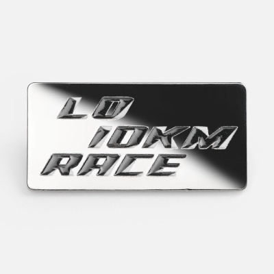 Значок Magnet Matto, серебристый глянцевый от martvrn.ru