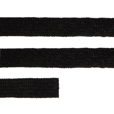 Плоский шнур Cord M, черный, 90 см от martvrn.ru