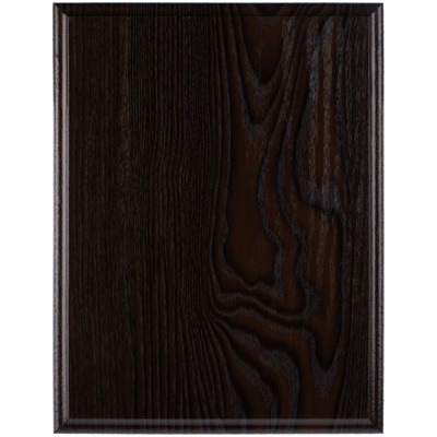 Плакетка Plaque, большая, венге с золотистой пластиной от martvrn.ru