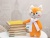 Мягкая игрушка Beastie Toys, лисенок с белым шарфом от martvrn.ru
