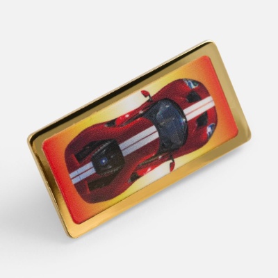 Значок Magnet Matto, золотистый глянцевый от martvrn.ru