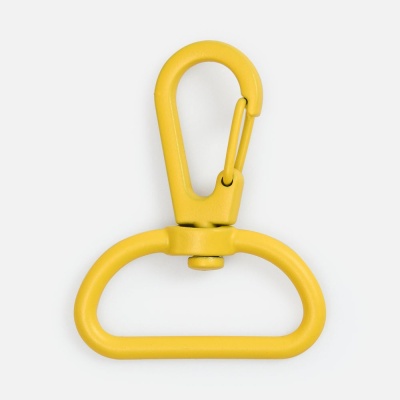 Застежка-карабин Snap Hook, L, желтая от martvrn.ru