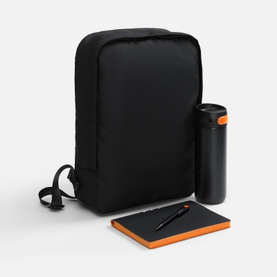 Набор Flexpen Travel, черный с оранжевым от martvrn.ru