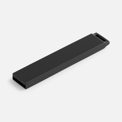 Флешка markBright Black с синей подсветкой, 32 Гб от martvrn.ru