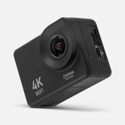 Экшн-камера Digma DiCam 850, черная от martvrn.ru