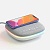 Bluetooth-колонка с беспроводной зарядкой и подсветкой Terrafonic, серая от martvrn.ru
