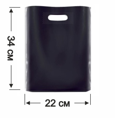 черный 22х34