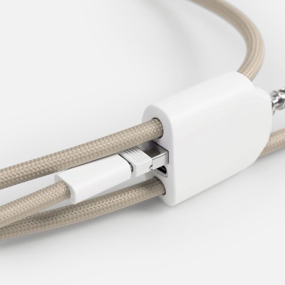 Кабель-ланьярд energyFlex Pro, серо-бежевый от martvrn.ru