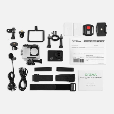 Экшн-камера Digma DiCam 850, черная от martvrn.ru