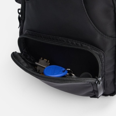 Спортивный кросс-боди рюкзак Bagventure, черный от martvrn.ru